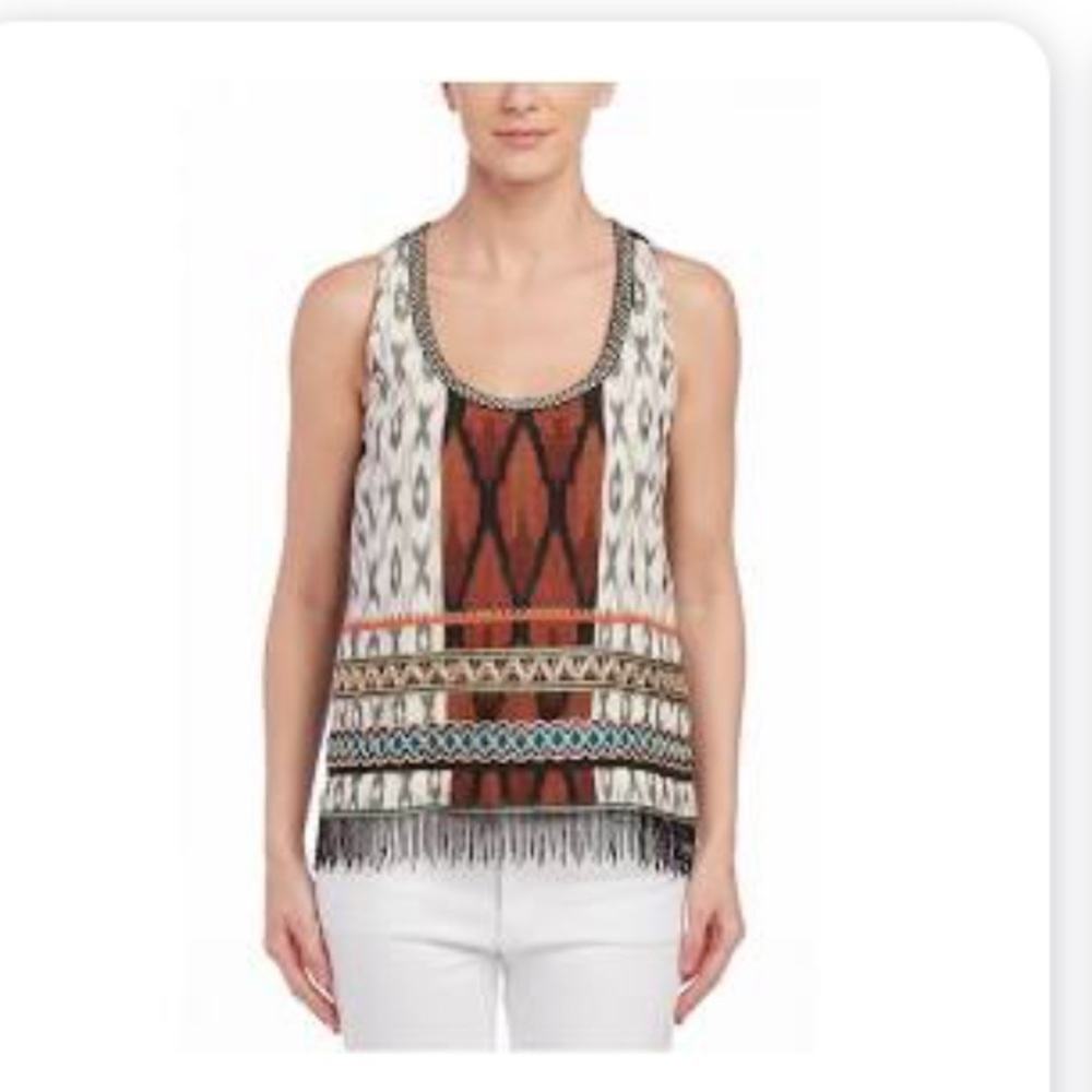 Nicole Miller Artelier tribal tank
